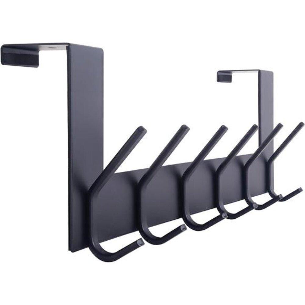 Over The Door Hooks Door Hanger,Over The Door Towel Rack with 6 Hooks